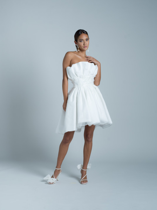 short white bridesmaid dresses